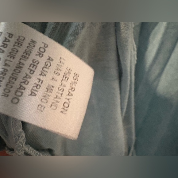 Umgee Teal V-Neck Dress - Picture 6 of 6